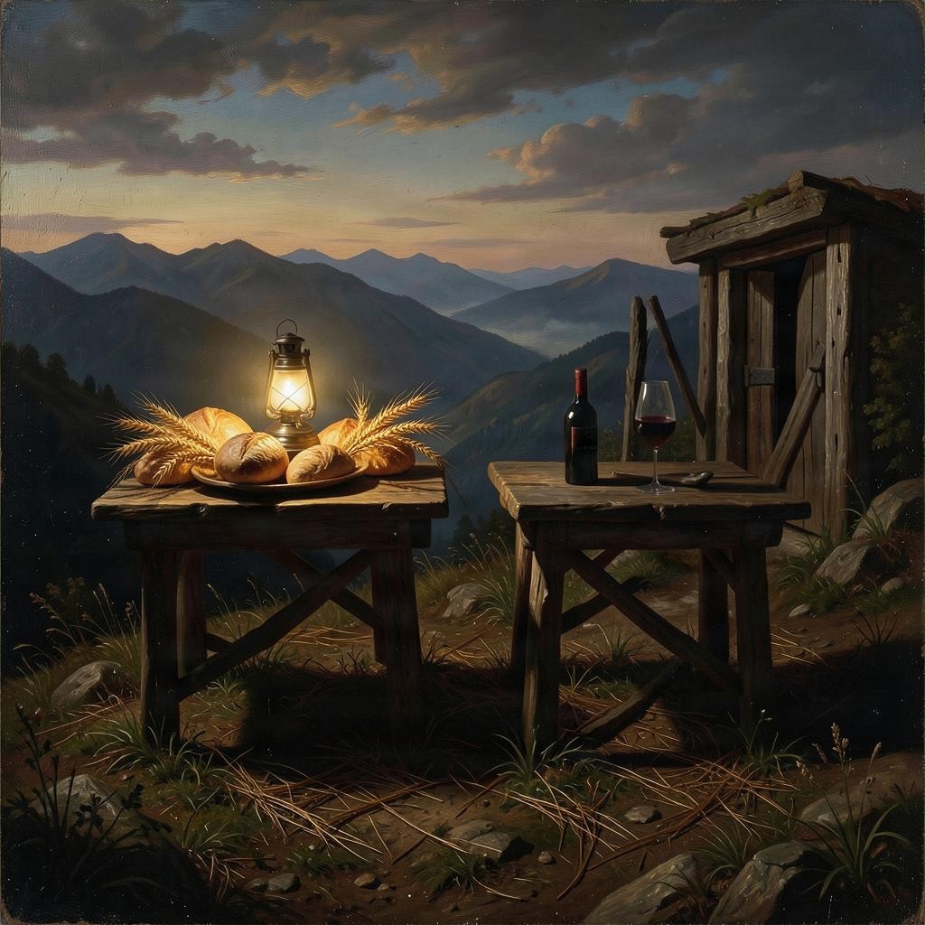 Art for Two Tables (Proverbs 9)